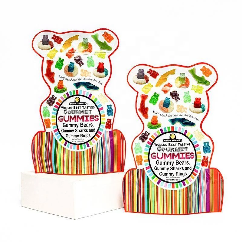 FP-R0024 confectionery shaped pouch reference view 1