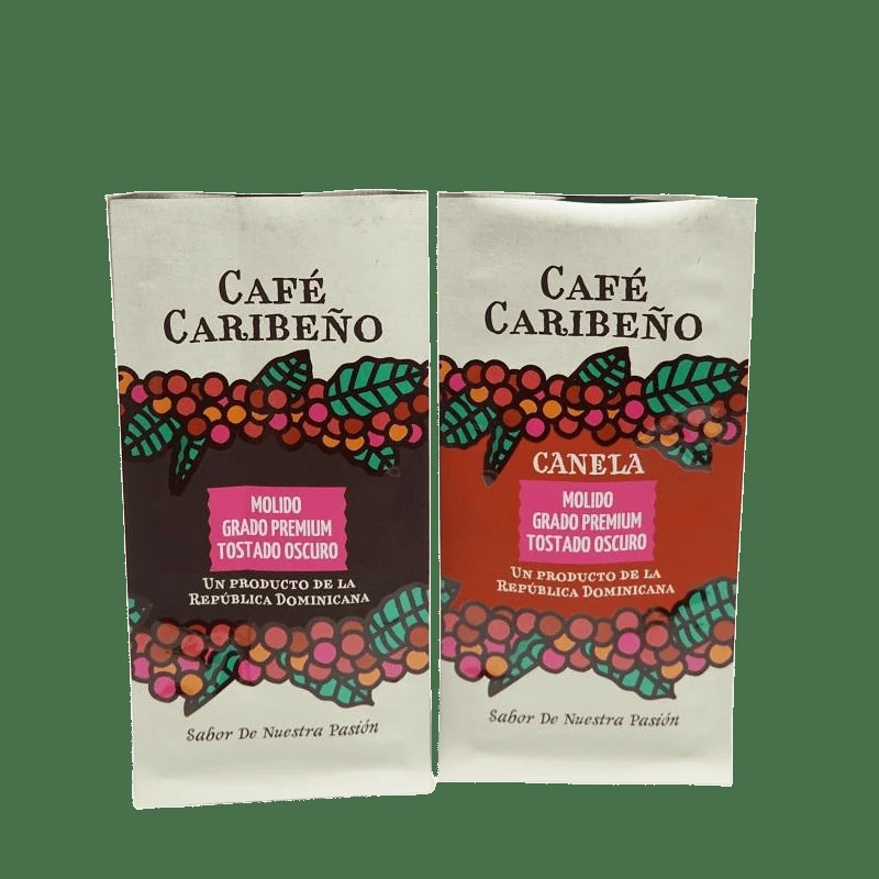 FP-R0033 coffee flat bottom pouch reference view 1