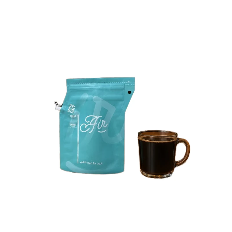 FP-R0039 coffee spout pouch reference view 1