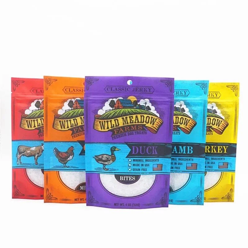 FP-R0057 pet food stand-up pouch reference view 1