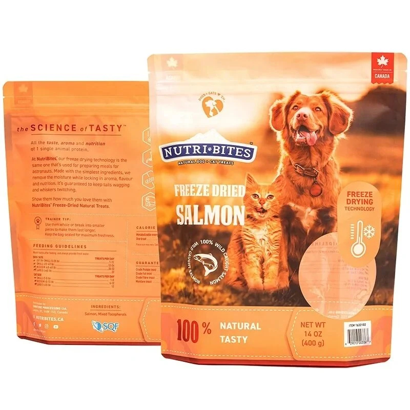 FP-R0061 pet food stand-up pouch reference view 1