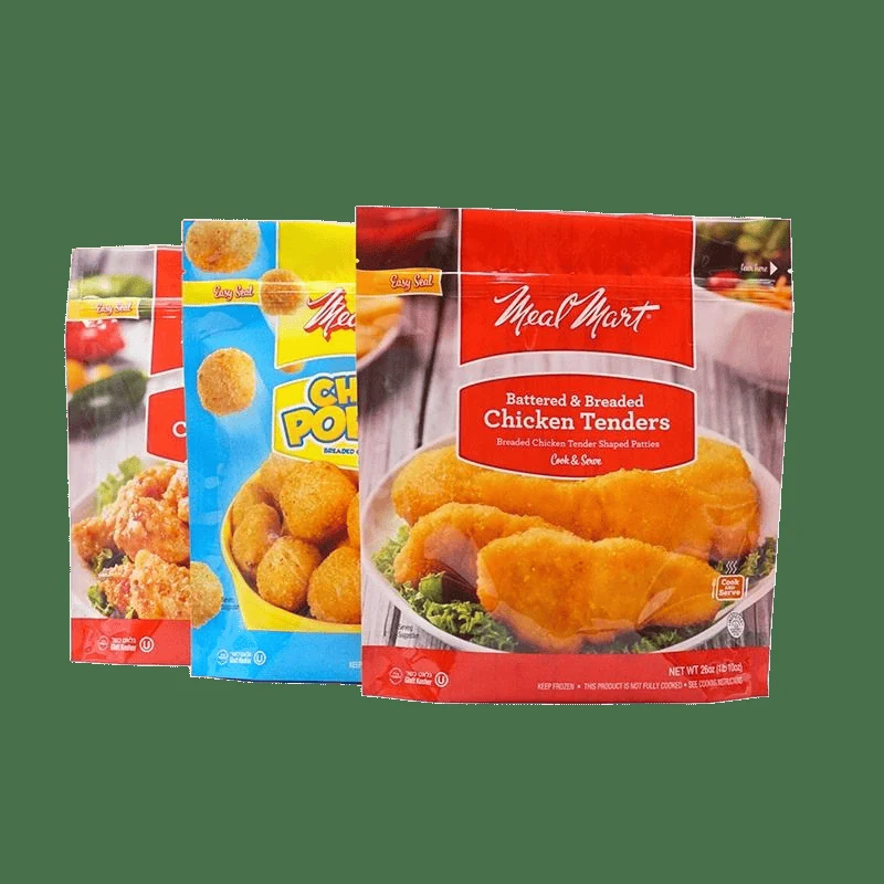 FP-R0085 frozen food stand-up pouch reference view 1